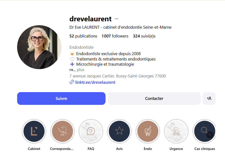 Photo de profil de notre page instagram drevelaurent